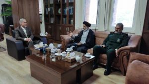نشست نماینده ولی فقیه ، استاندار و فرمانده سپاه حضرت ولی عصر خوزستان