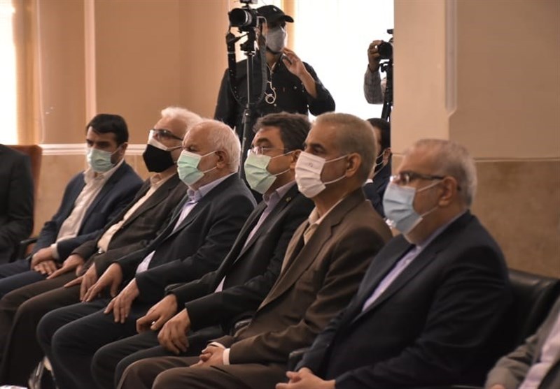 مجتمع تاسیسات اسکله و مخازن صادراتی شرکت پالایش بیدبلند با حضور وزیر نفت افتتاح شد