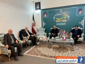 جلسه دو ساعته رییس فدراسیون با استاندار خوزستان