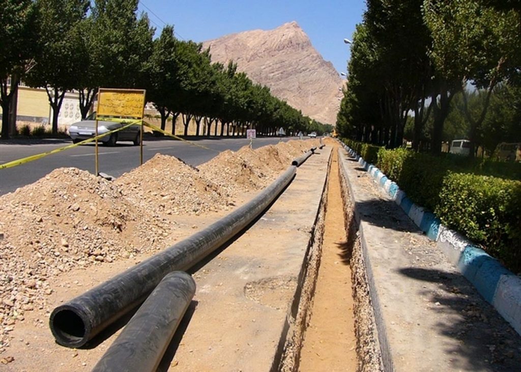 لزوم ترمیم نوارهای حفاری طرح فاضلاب شهری در مسجدسلیمان