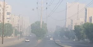 آلودگی هوا در مسجدسلیمان و۳ شهردیگر خوزستان