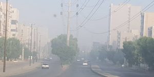 وضعیت بسیار ناسالم هوا در ایستگاه پتروشیمی مسجدسلیمان