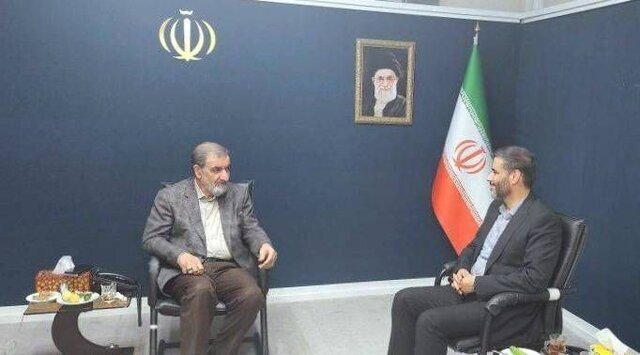 دیدار انتخاباتی سعید محمد و محسن رضایی در شب گذشته