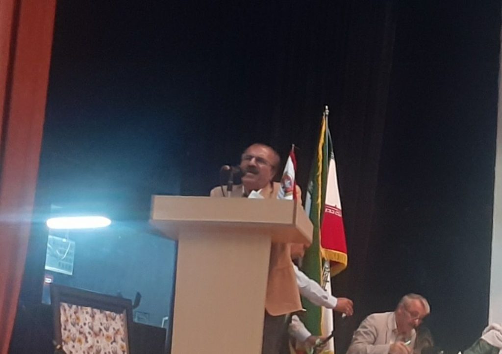 آیین نکوداشت استاد آقهرمان محمدی شاعر فرهنگ مدار بختیاری در اصفهان برگزار شد