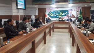جلسه مشترک فرماندار مسجدسلیمان با مدیرکل جهاد کشاورزی استان خوزستان و پیگیری مشکلات حوزه کشاورزی شهرستان/تاکید فرماندار مسجدسلیمان بر حمایت از واحد‌های تولیدی دامپروری و مرغداری شهرستان در جهت رونق تولید و اشتغالزایی پایدار