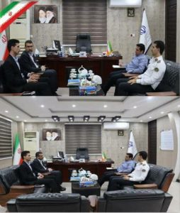 جلسه پیمان مولایی فرماندار مسجدسلیمان با مدیرکل ورزش و جوانان استان خوزستان در خصوص مشکلات حوزه ورزش شهرستان
