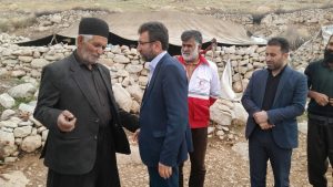 حضور فرماندار شهرستان مسجدسلیمان در برخی مناطق عشایری گلگیر