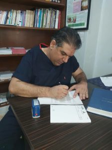 تقدیر ازدکتر امین نیک خلق مدیریت بیمارستان ۲۲بهمن مسجدسلیمان