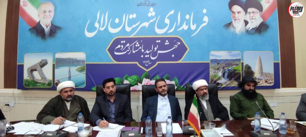 حضور شبانه رضاجباری در لالی / دومین شورای اداری نماینده به بررسی مهمترین مشکلات شهرستان