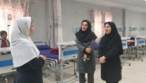پنجمین بازدید میدانی مدیر شبکه بهداشت و درمان مسجدسلیمان از بخش‌های دیالیز و تالاسمی
