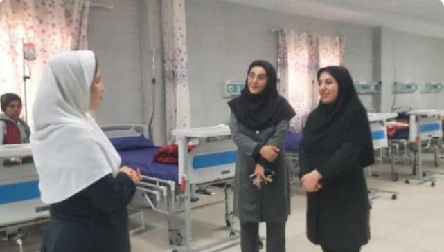 پنجمین بازدید میدانی مدیر شبکه بهداشت و درمان مسجدسلیمان از بخش‌های دیالیز و تالاسمی