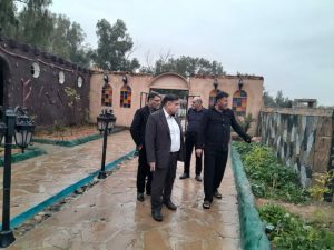 بازدید سرپرست فرمانداری مسجدسلیمان از مجموعه تفریحی-گردشگری “مال کنون” شهرستان