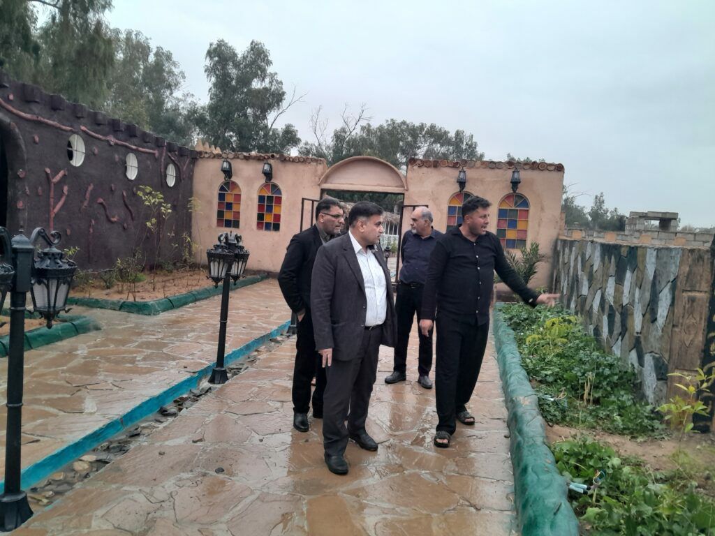 بازدید سرپرست فرمانداری مسجدسلیمان از مجموعه تفریحی-گردشگری “مال کنون” شهرستان