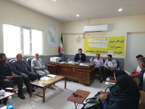 جلسه کمیته حفاظت مقابله با آتش سوزی عنبر با حضور دستگاه های اجرایی مربوطه