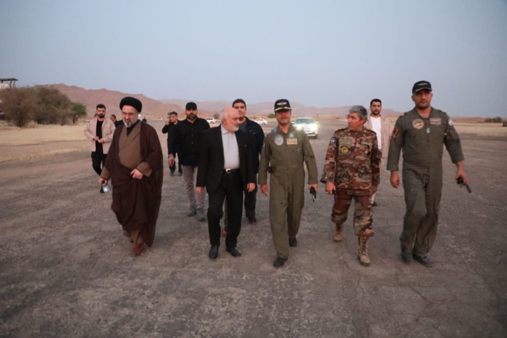 بازدید استاندار خوزستان از فرودگاه مسجدسلیمان