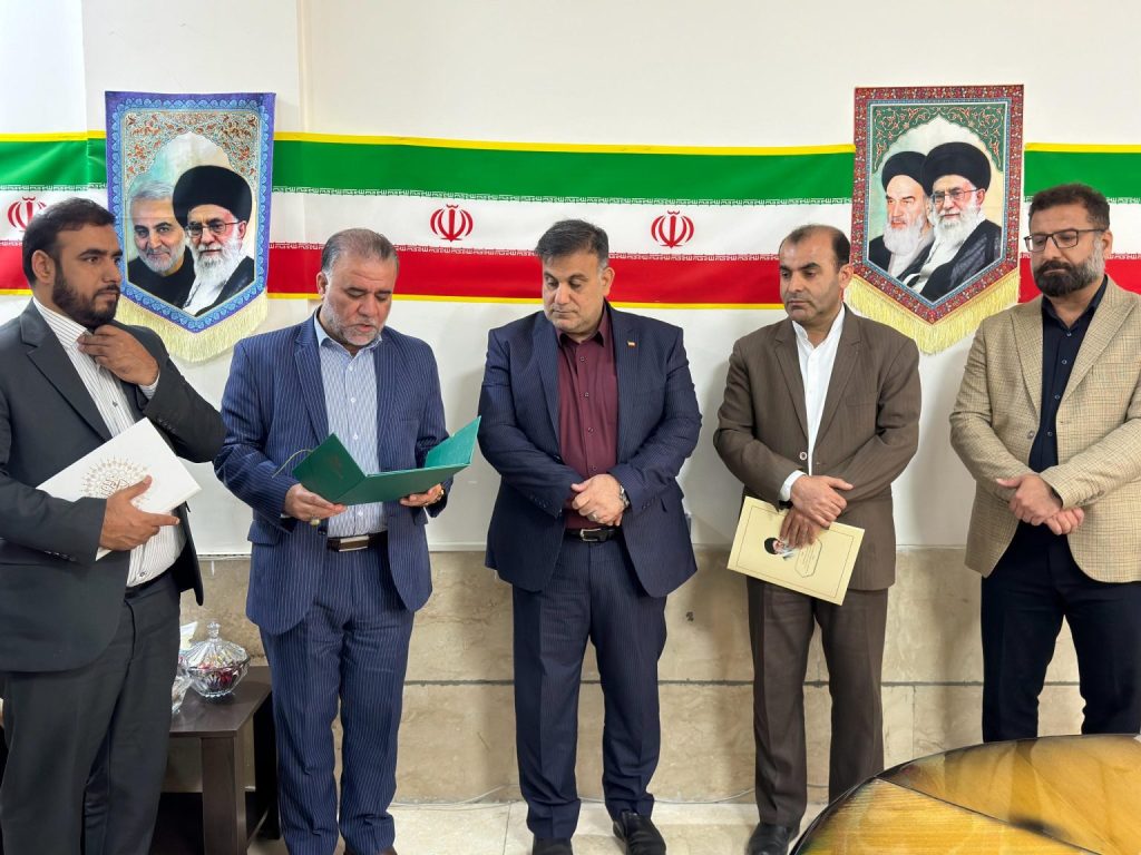 سید فرید موسوی به عنوان سرپرست جدید اداره فرهنگ و ارشاد اسلامی مسجدسلیمان معرفی شد