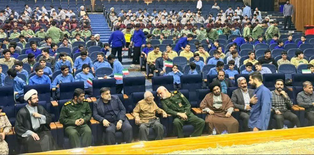برگزاری بزرگداشت سردار شهید بهنام محمدی و شهدای دانش‌آموز در مسجدسلیمان