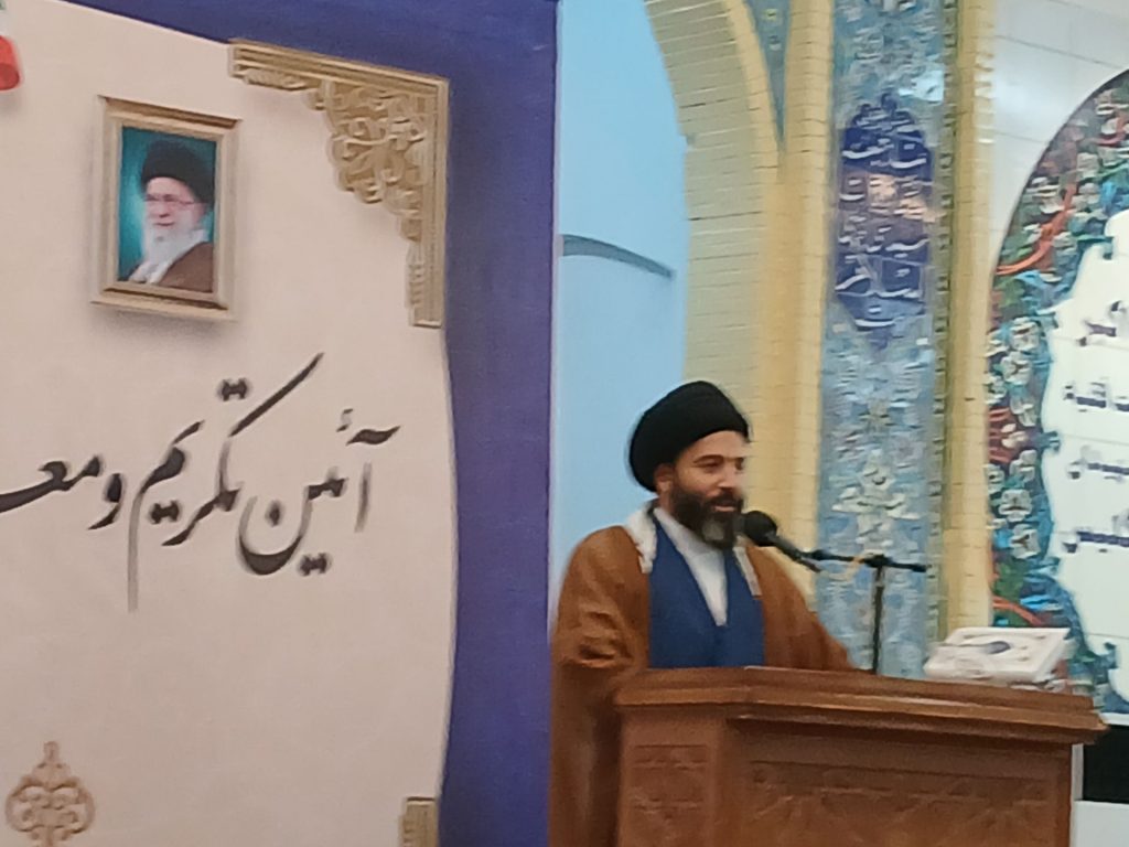 آیین تکریم ومعارفه امام جمعه جدید شهرستان مسجدسلیمان برگزار شد ،همراه با تصاویر