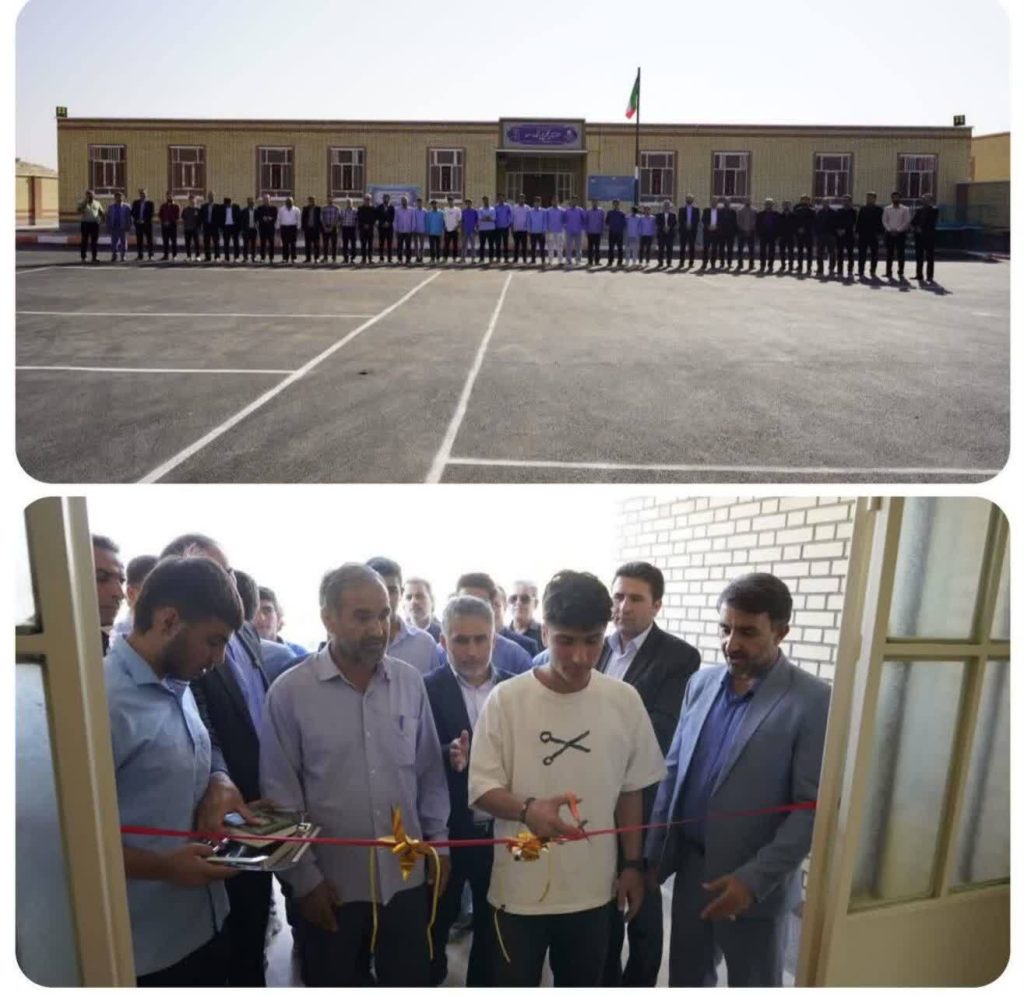 بهره برداری از هنرستان ۶ کلاسه در کوشک اندیکا
