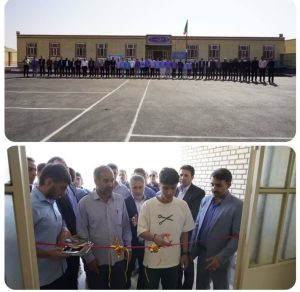 بهره برداری از هنرستان ۶ کلاسه در کوشک اندیکا