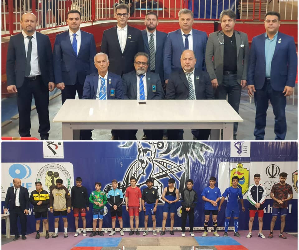 هفته اول لیگ جوانان وزنه برداری خوزستان ایذه اول ،مسجدسلیمان دوم شد