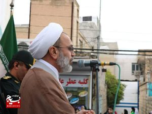 یوم الله ۲۲ بهمن ماه در باغملک؛ مردم‌ سالاری انقلاب ، نگاهی حزبی و محدود نیست