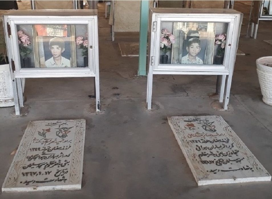 دوبرادر ،یک تولد ،یک شهادت ،وداع همزمان دوقلوهای حیدری گندایی با زمین ✍ویکتوریا دقیقیان