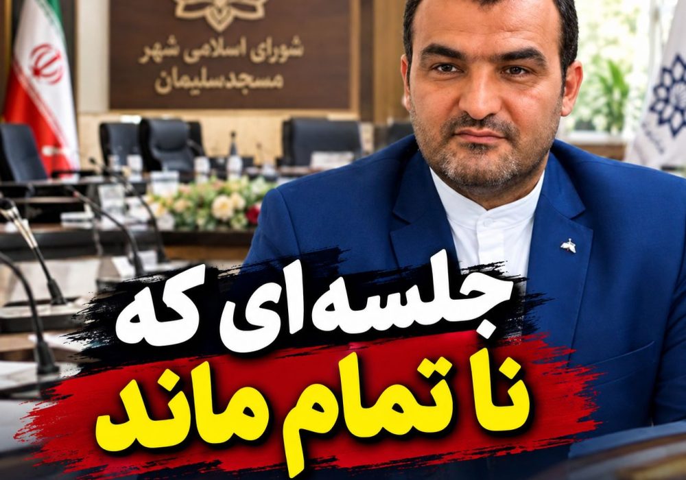 جلسه‌ای که ناتمام ماند؛ آغاز تقابل بر سر تغییرات مدیریتی شهرداری مسجدسلیمان
