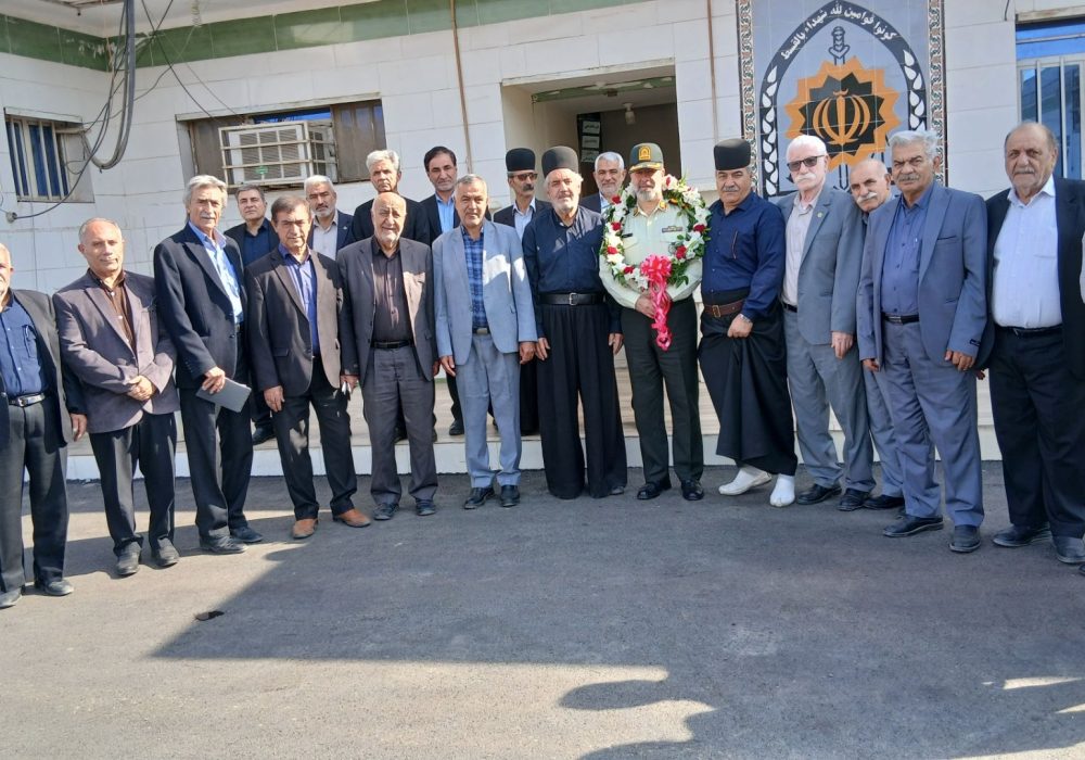تأکید فرمانده انتظامی مسجدسلیمان بر تقویت ارتباط با معتمدان و بزرگان طوایف،همراه با تصاویر