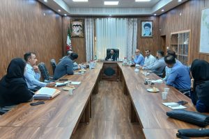 حضور شهردار جدید مسجدسلیمان در کمیسیون عمران شورای شهر